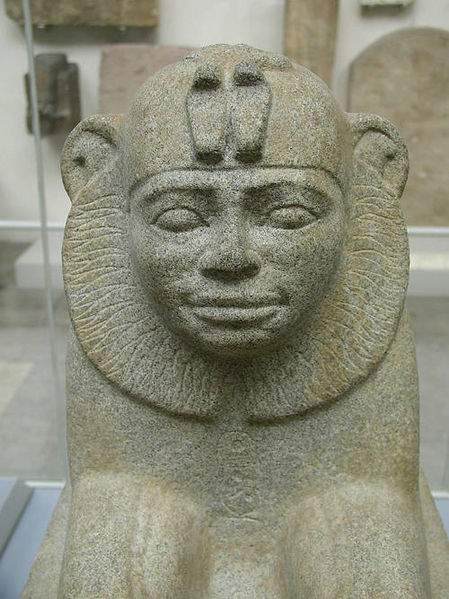 Sphinx of Taharqa, one of the Nubian pharaohs
