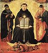 Aquinas portrait of
St Thomas Aquinas