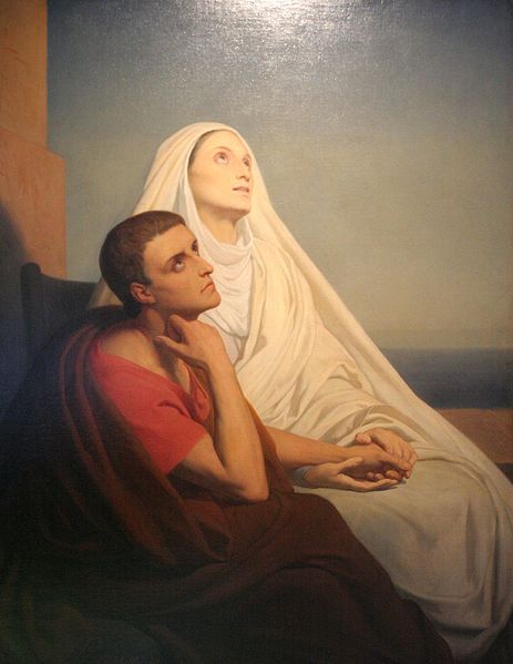 St Augustine & Sainte Monique, Ary Sheffer, 1846