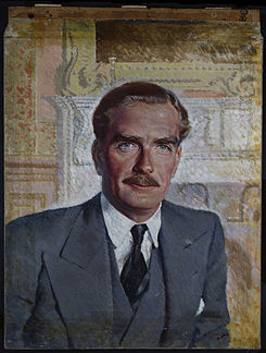 portrait of Anthony Eden