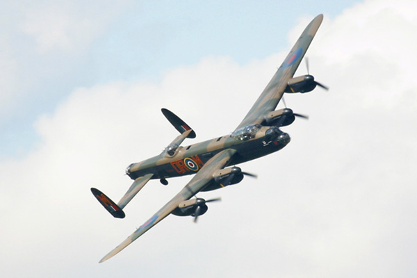 a Lancaster bomber