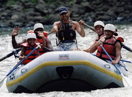 white water rafting in West Virginia